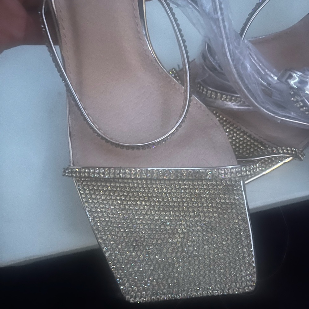 MOTF Gold Embellished Heels